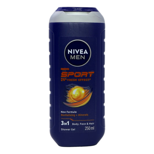 Nivea Shower 250ml For Men Sport