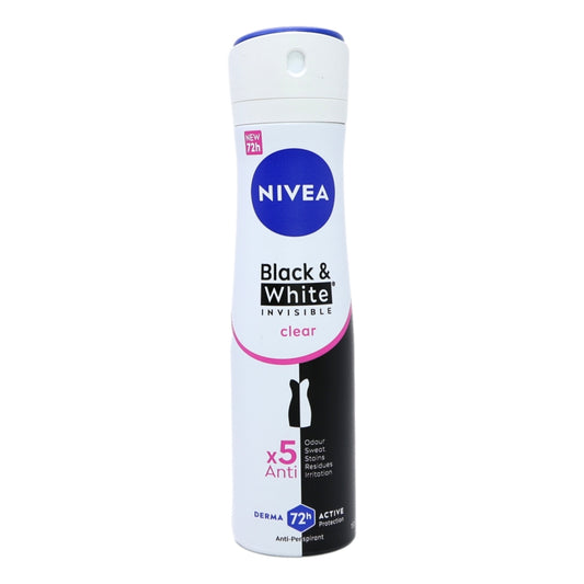 Nivea Deo 150ml Black & White for Women