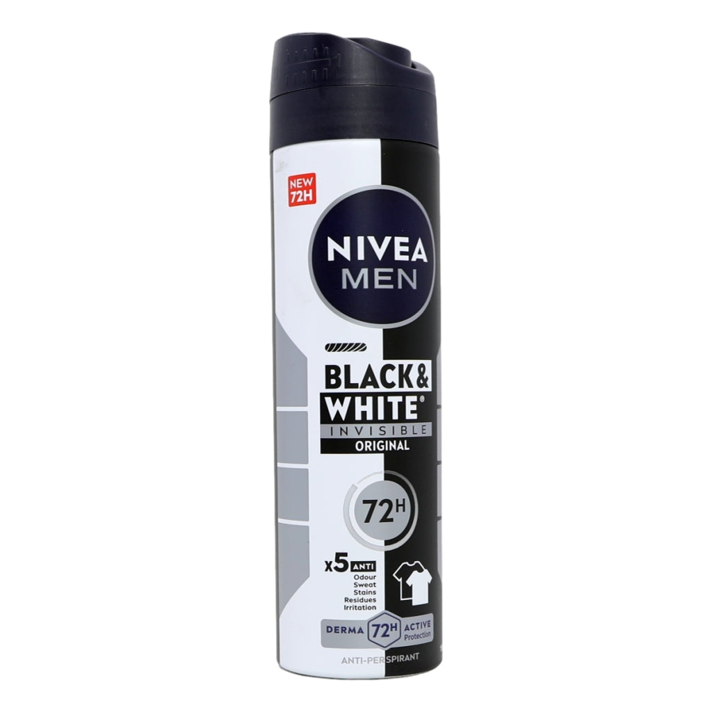 Buy Nivea Deo 150ml Black & White Power for Men online at Intamarque Wholesale – Trusted FMCG distributor