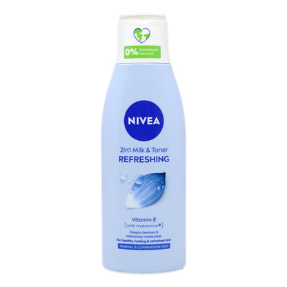 Nivea Visage 2in1 Cleanser & Toner 200ml Refreshing