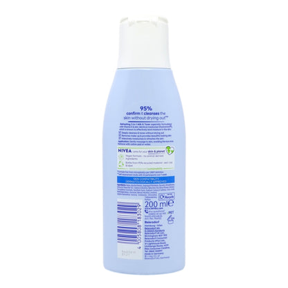 Nivea Visage 2in1 Cleanser & Toner 200ml Refreshing