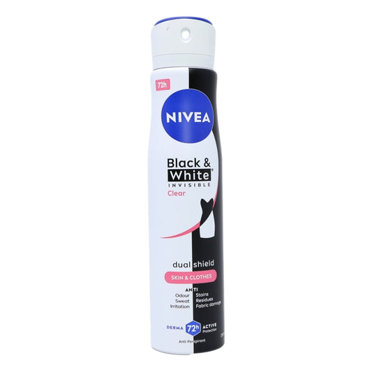 Nivea Deo 250ml Black & White Invisible For Women