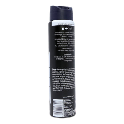 Nivea Deo 250ml Black & White Invisible For Men
