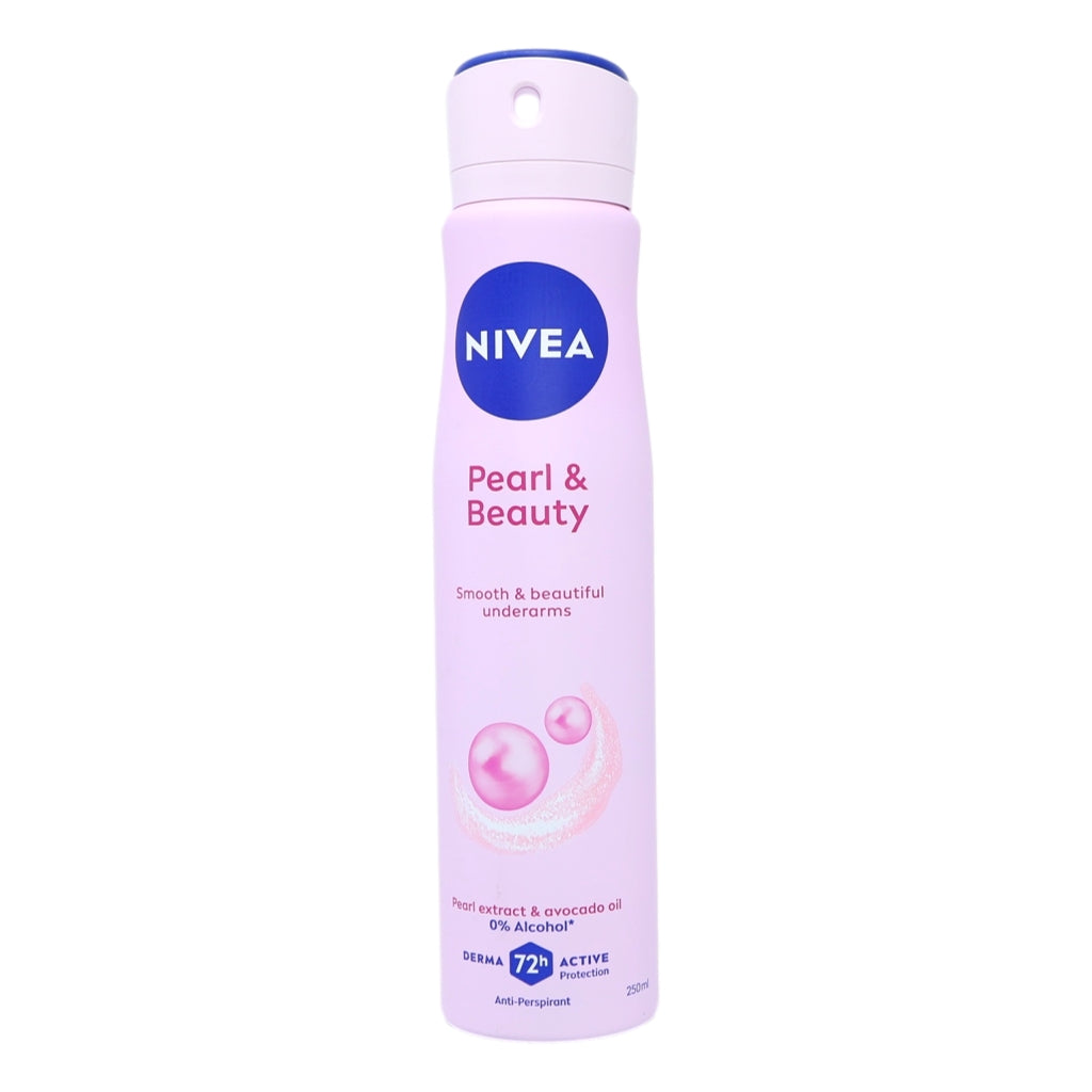 Buy Nivea Deo 250ml Pearl & Beauty for Women online at Intamarque Wholesale – Trusted FMCG distributor