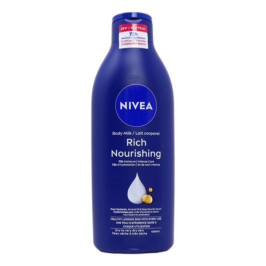 Buy Nivea Body Lotion 400ml Rich Nourishing online at Intamarque Wholesale – Trusted FMCG distributor
