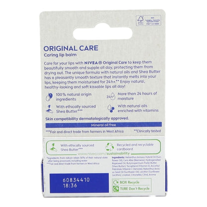 Nivea Lip 4.8g Original Care