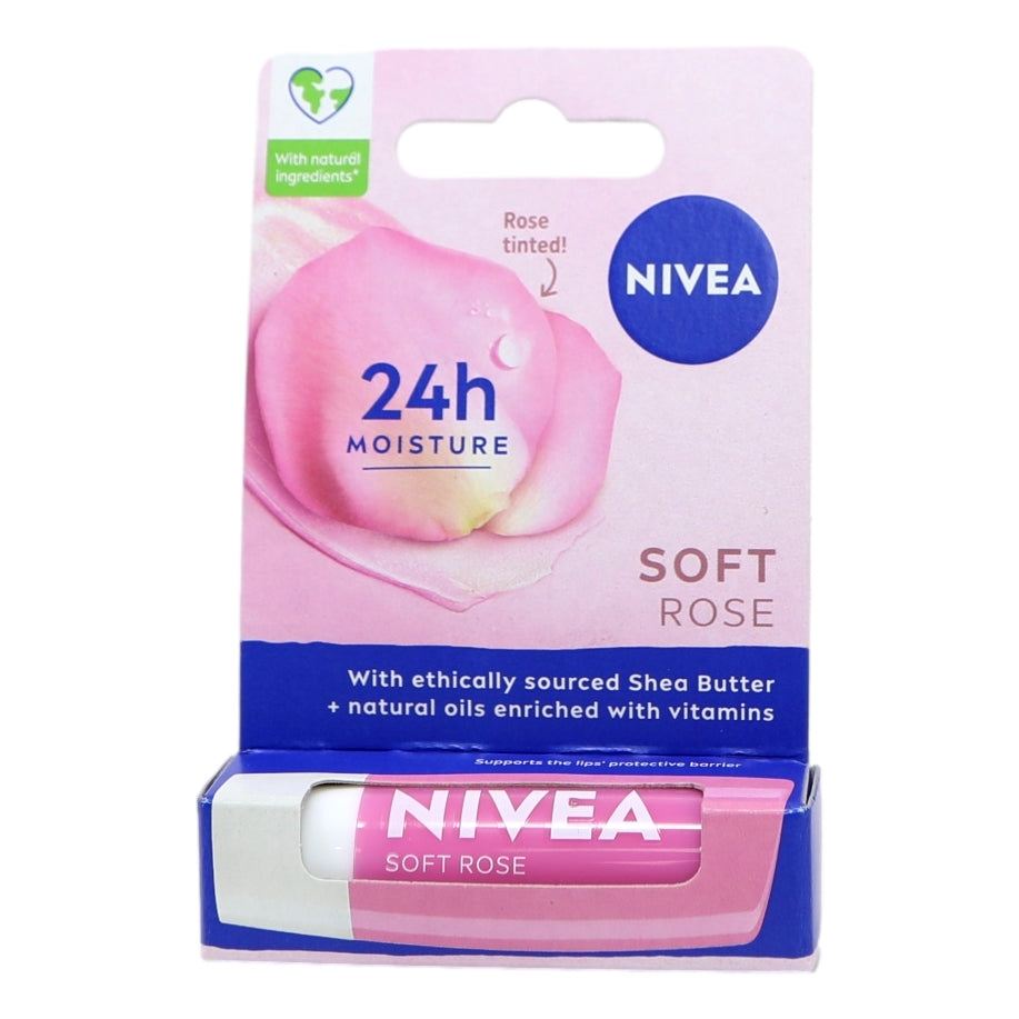 Buy Nivea Lip 4.8g Soft Rose online at Intamarque Wholesale – Trusted FMCG distributor