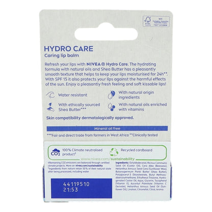 Nivea Lip 4.8g Hydro Care