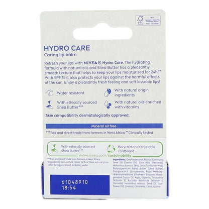 Nivea Lip 4.8g Hydro Care