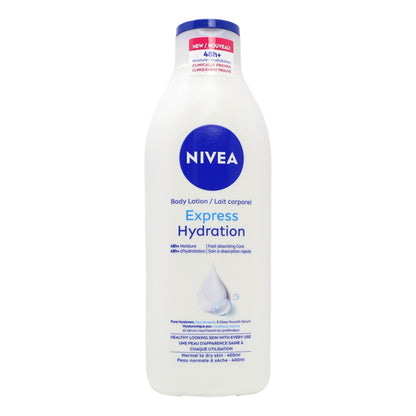 Buy Nivea Body Lotion 400ml Express Hydration online at Intamarque Wholesale – Trusted FMCG distributor