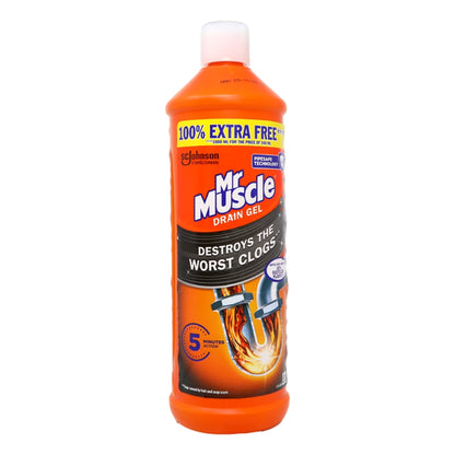 Mr Muscle Sink & Plug 1l Drain Gel