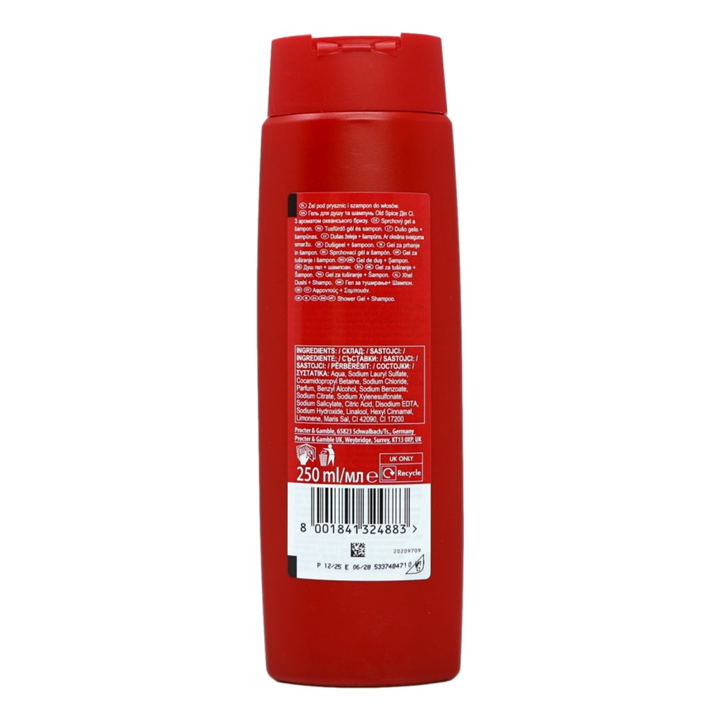 Old Spice Shower Gel Deep Sea 250ml