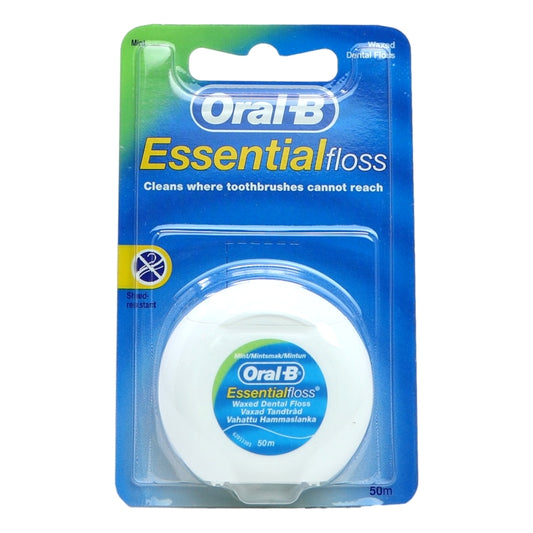 Oral B Dental Floss 50m Essential Mint