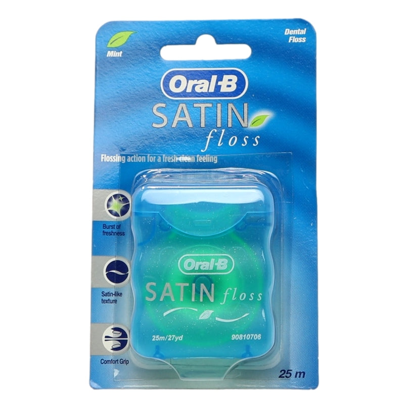 Oral B Dental Floss 25m Satin Mint