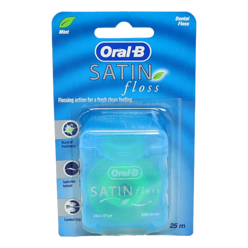 Buy Oral B Dental Floss 25m Satin Mint online at Intamarque Wholesale – Trusted FMCG distributor