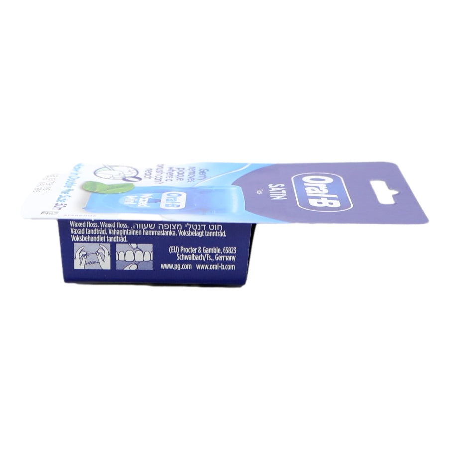 Oral B Dental Floss 50m Satin Tape NEW