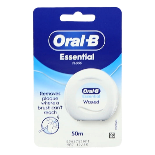 Oral B Essential Dental Floss 50m Regular