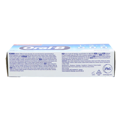 Oral B Toothpaste 123 75ml Whitening
