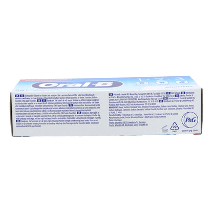 Oral B Toothpaste 123 75ml Whitening