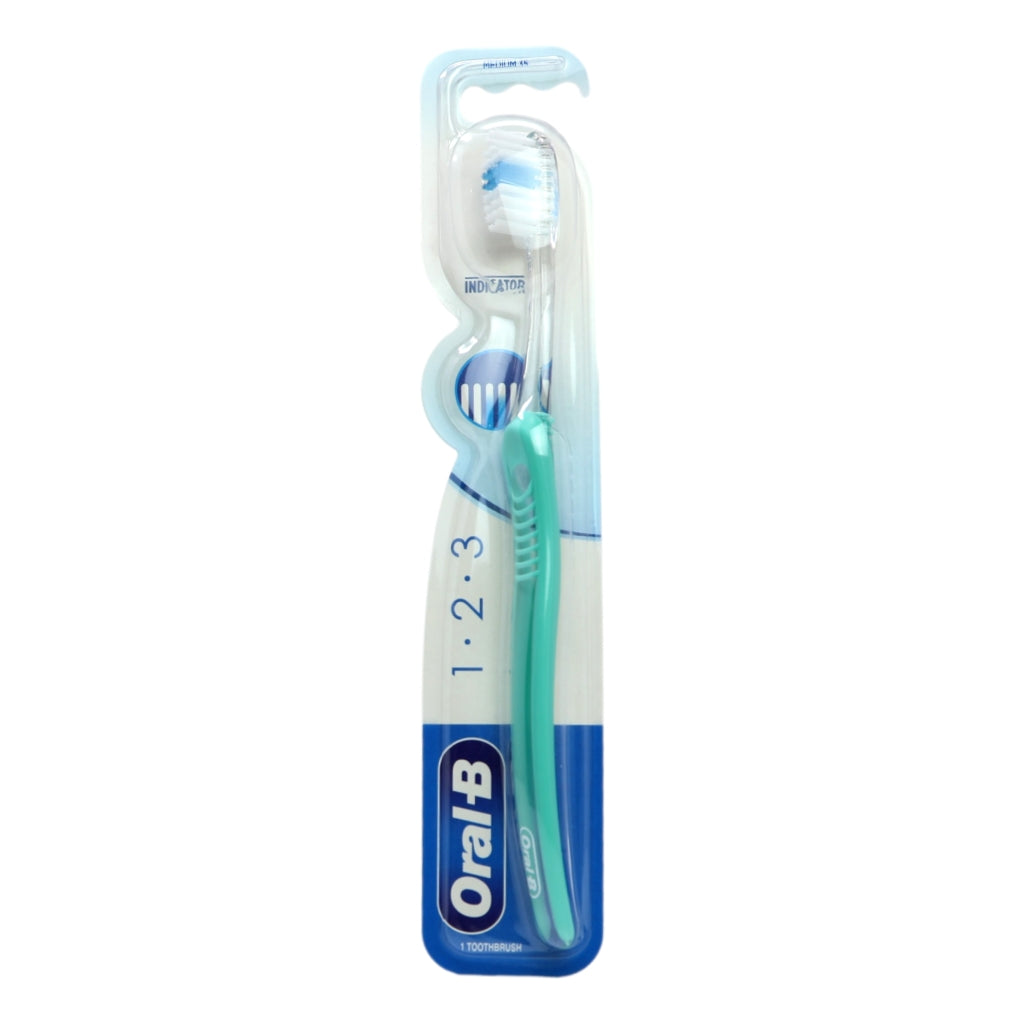 Oral B Toothbrush 123 Indicator Plus 35 Medium