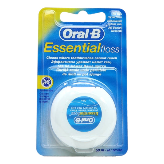 Oral B Dental Floss 50m Essential Regular