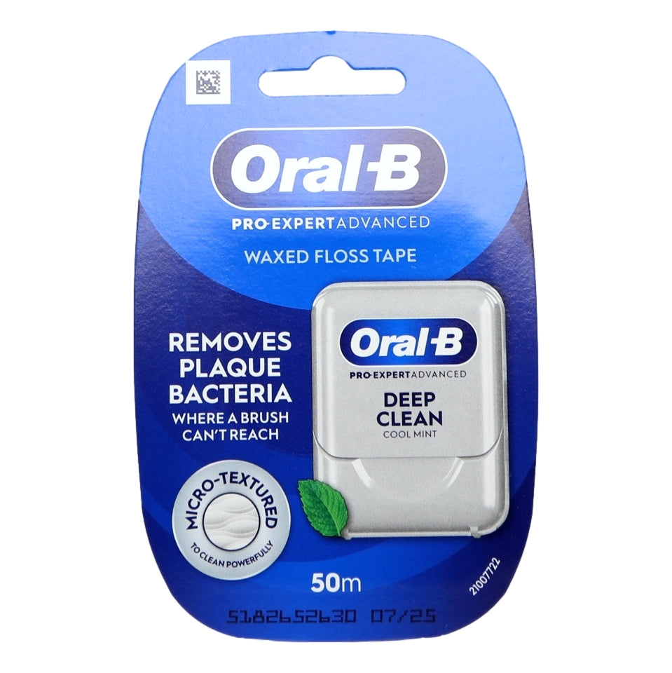 Oral B Pro Expert Flossing Tape 50m Deep Clean