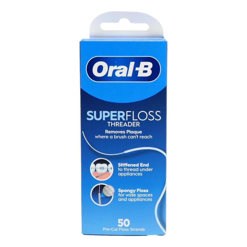 Super Threader 8700216539128 | Oral B Super Floss Threader 50m | Intamarque Wholesale