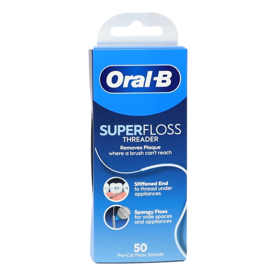 Oral B Dental Floss 50m Super Threader