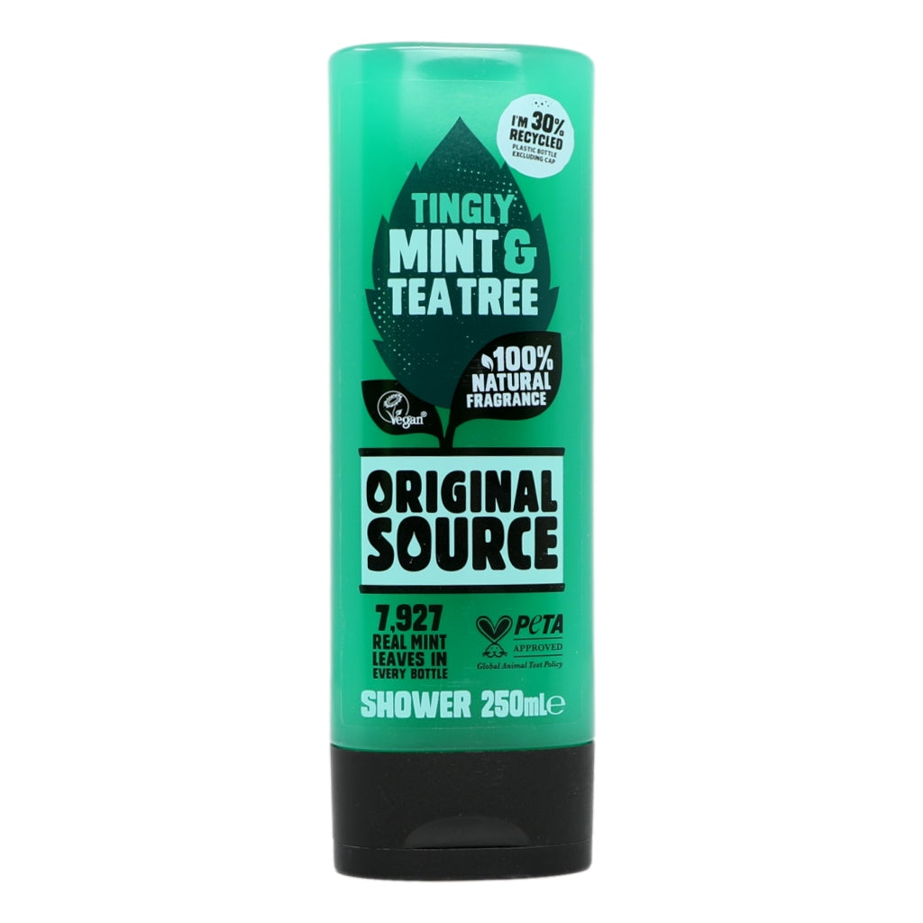 Buy Original Source Shower Gel 250ml Mint & Tea Tree online at Intamarque Wholesale – Trusted FMCG distributor