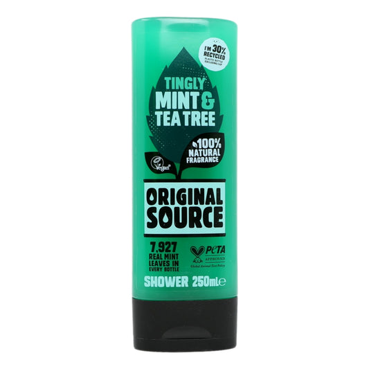 Buy Original Source Shower Gel 250ml Mint & Tea Tree online at Intamarque Wholesale – Trusted FMCG distributor