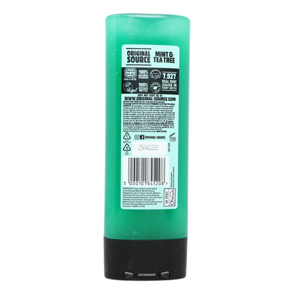 Original Source Shower Gel 250ml Mint & Tea Tree