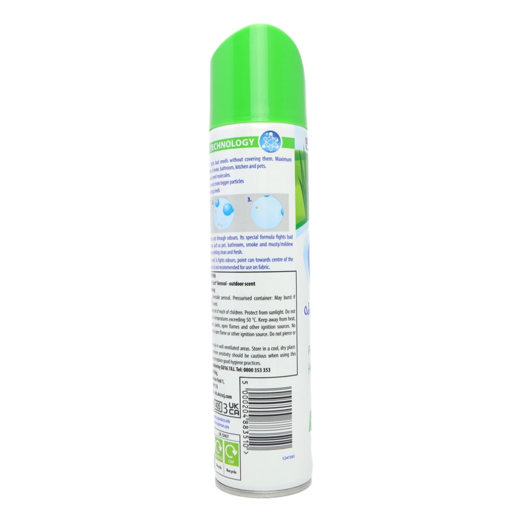Oust Aerosol 300ml Outdoor Scent