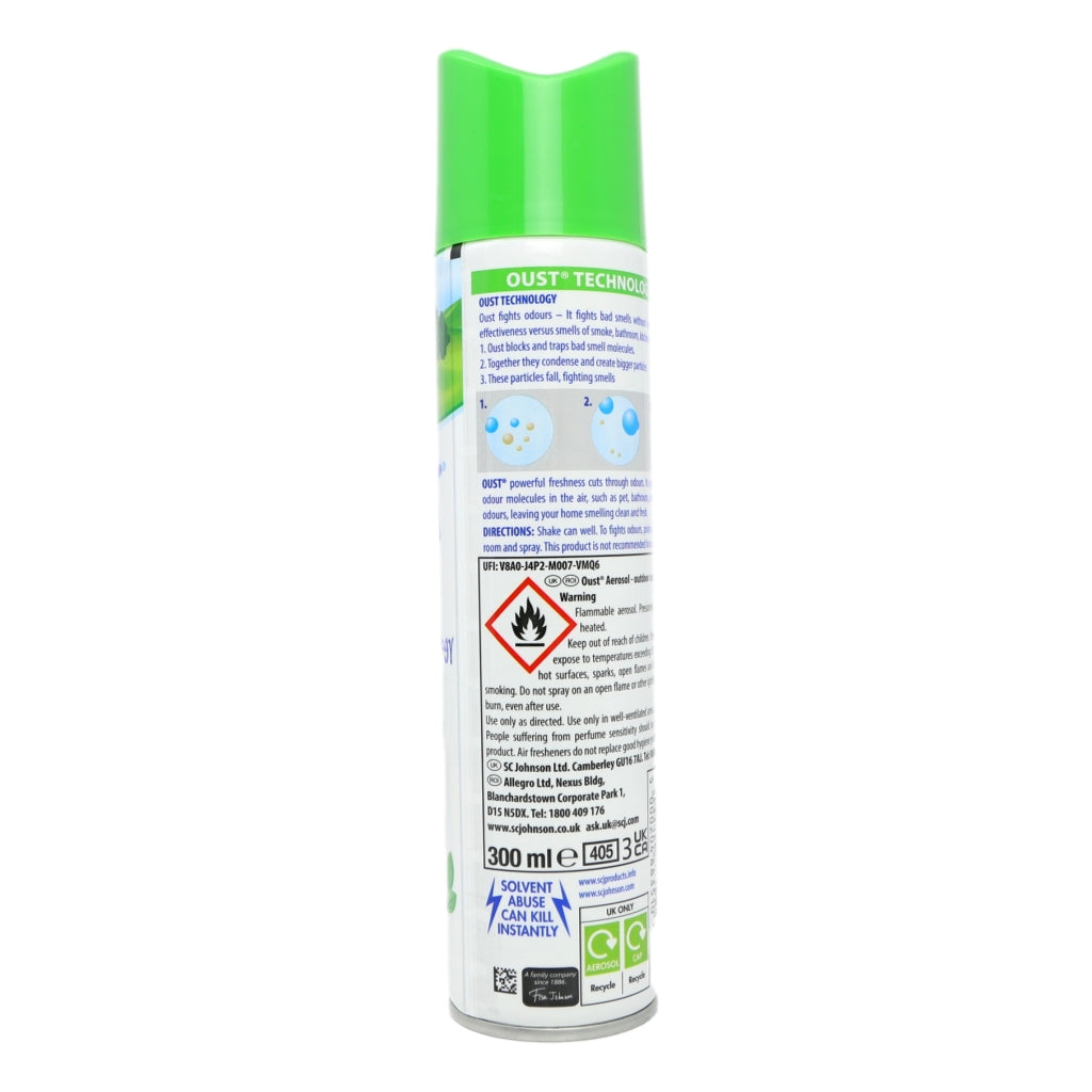 Oust Aerosol 300ml Outdoor Scent