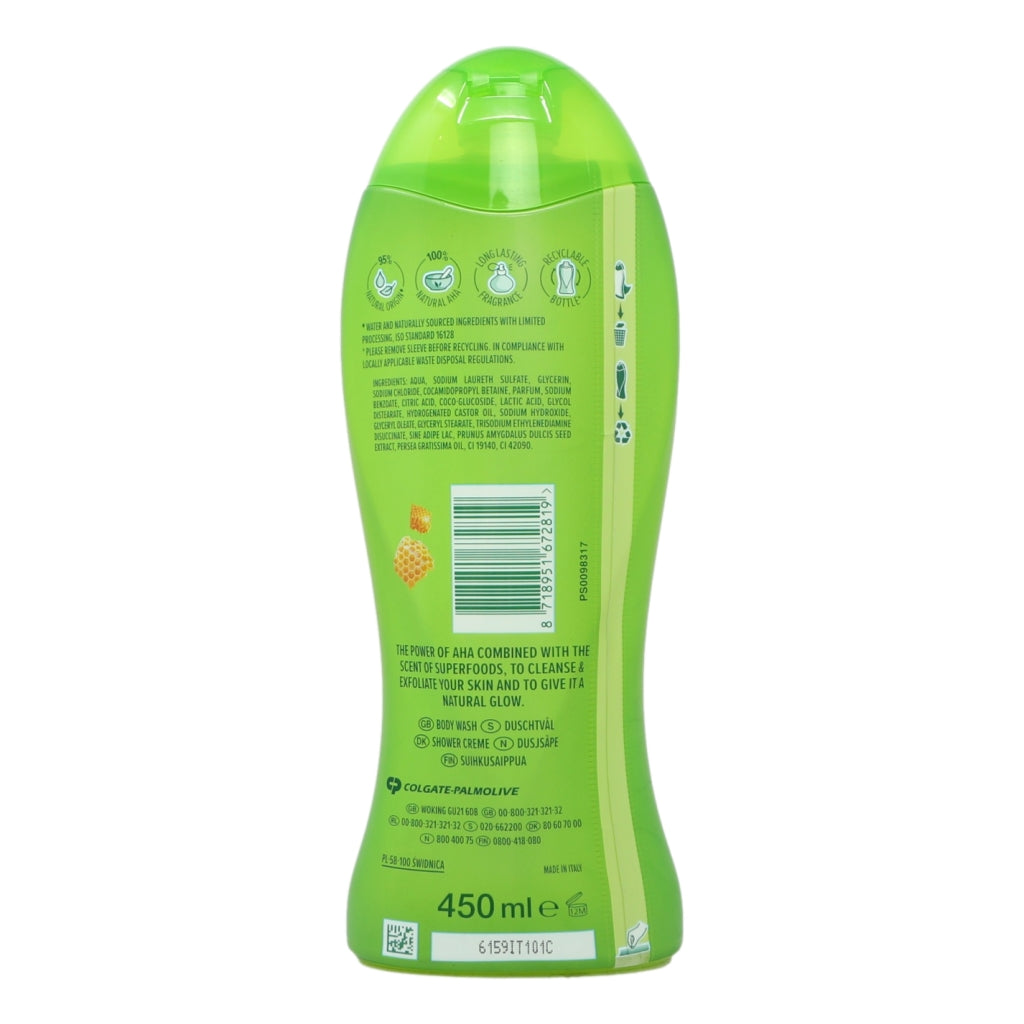 Palmolive Skin Radiance 450ml Avocado & Honey