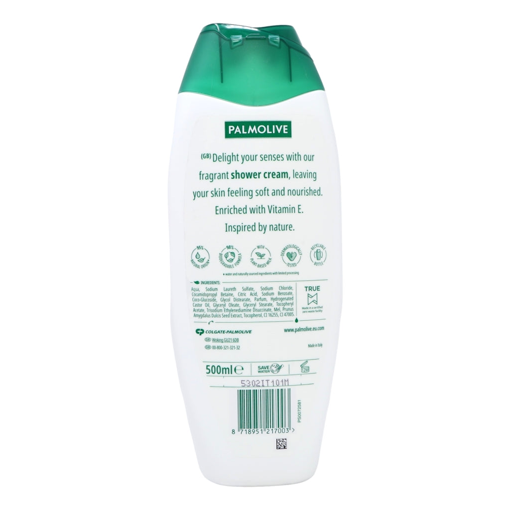 Palmolive Shower Gel 500ml Naturals Milk & Honey