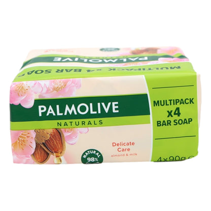 Palmolive Bar Soap 4x90g Almond