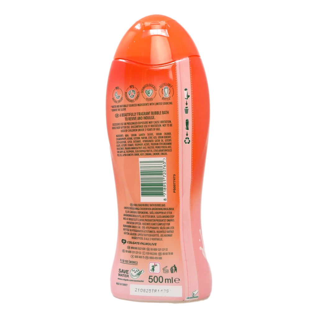 Palmolive Bubble Bath 500ml Nourish & Revive