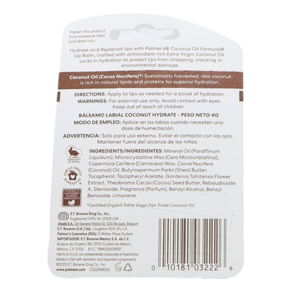 Palmer's Lip Balm 4g Coconut Oil