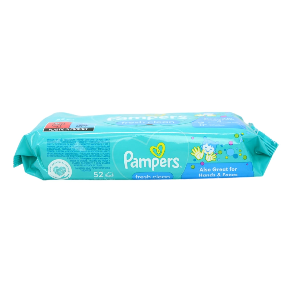 Pampers Baby Wipes 52s Fresh Clean