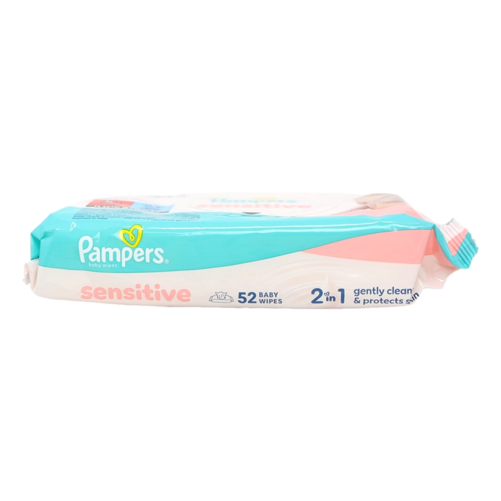Pampers Baby Wipes Sensitive Mega Pack (12x52s)
