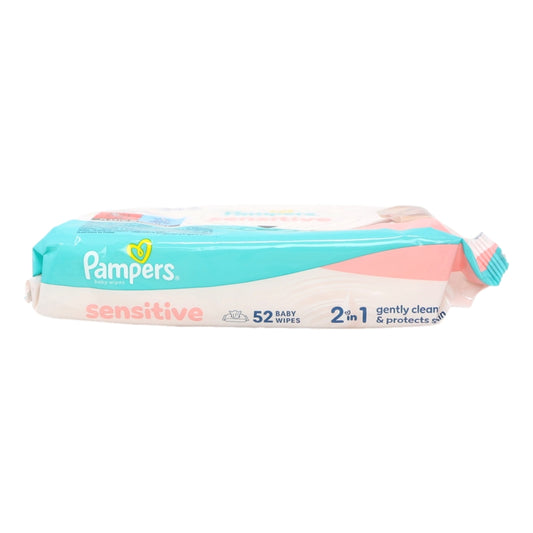 Pampers Baby Wipes Sensitive Mega Pack (12x52s)