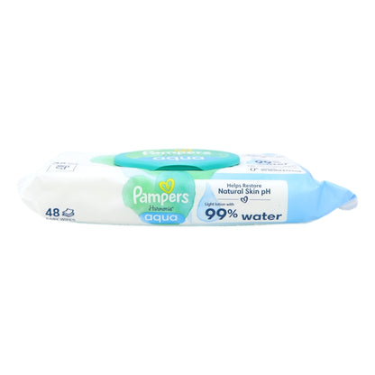 Pampers Baby Wipes Harmonie 48s Aqua