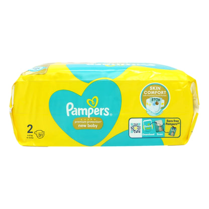 Pampers New Baby Taped Size 2 Carry Pack 31s