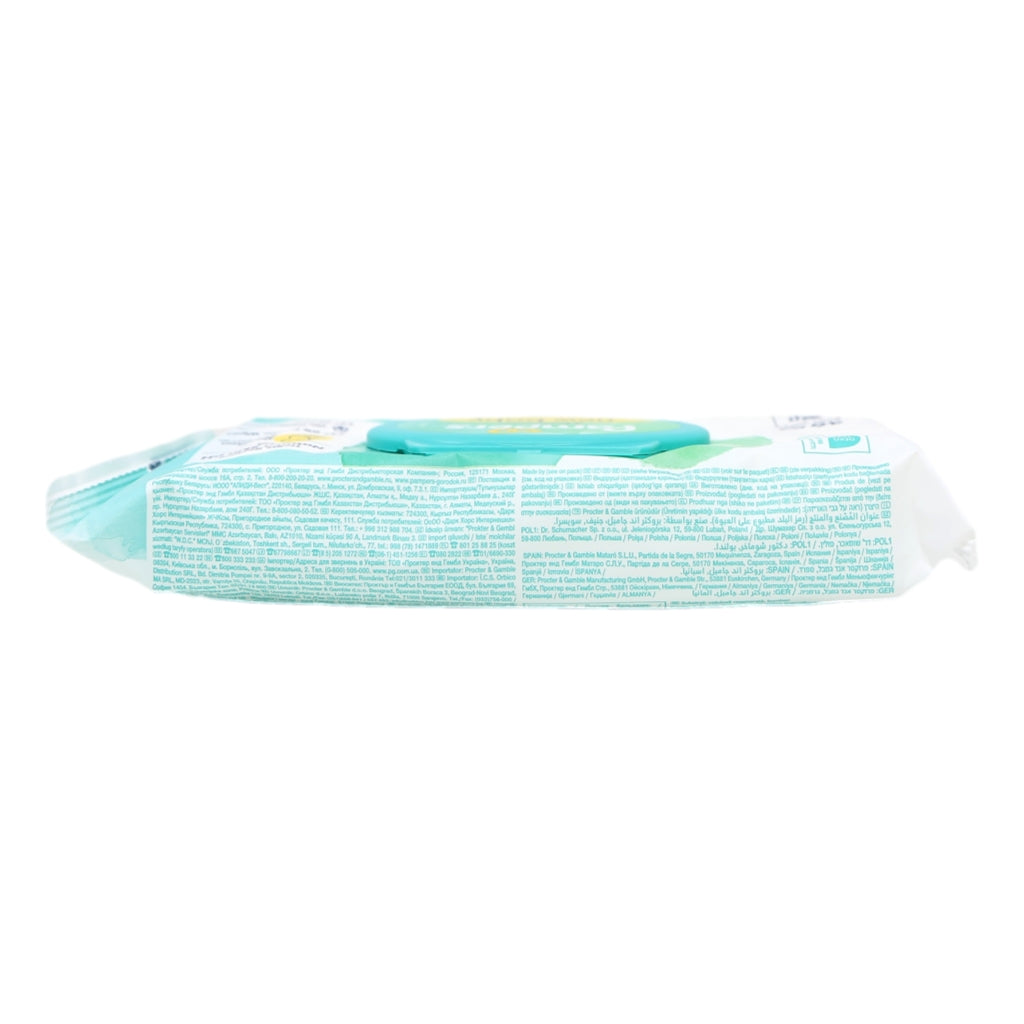 Pampers Baby Wipes Harmonie 46s Aqua New Baby