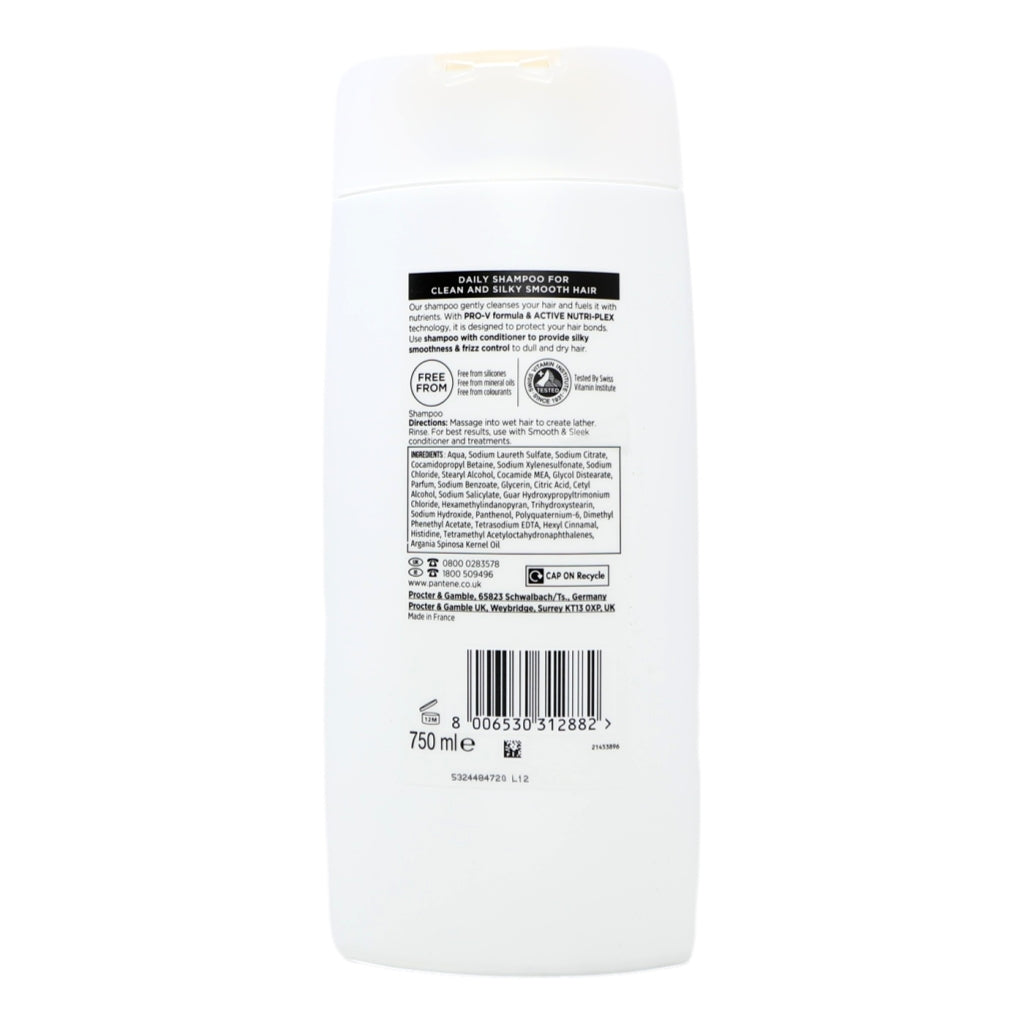 Pantene Shampoo 750ml Smooth & Sleek NEW