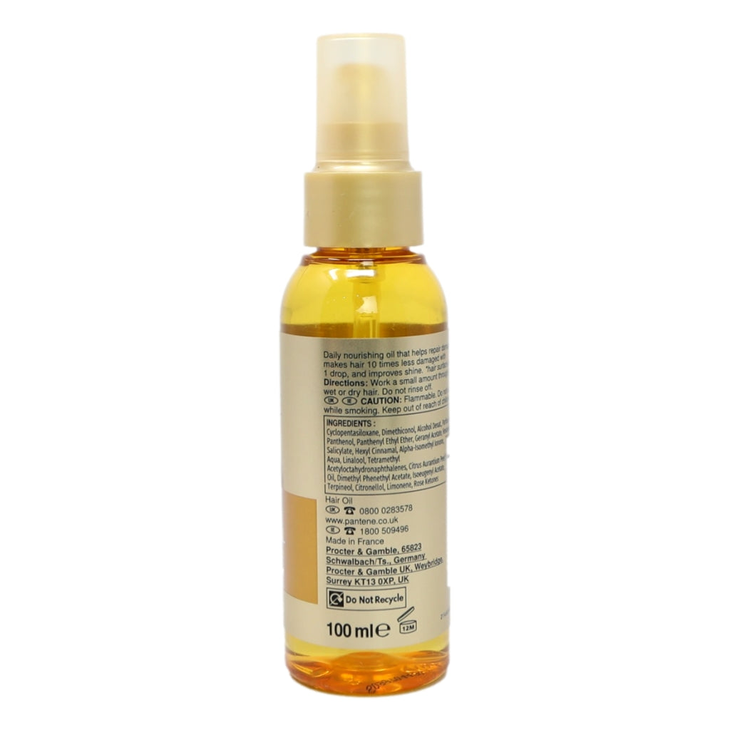 Pantene Keratin Dry Oil 100ml Repair & Protect