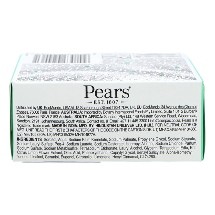 Pears Soap Transparent 125g Lemon (6x12)