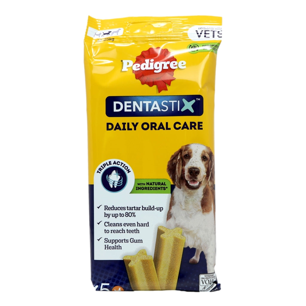 Buy Pedigree Dentastix Daily Dental Chews Med Dog online at Intamarque Wholesale – Trusted FMCG distributor