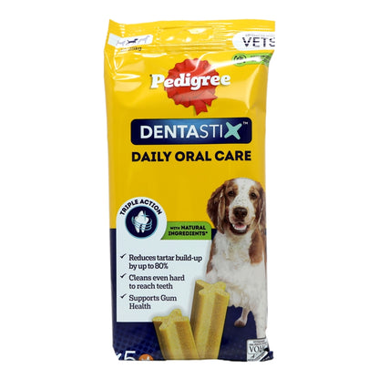 Buy Pedigree Dentastix Daily Dental Chews Med Dog online at Intamarque Wholesale – Trusted FMCG distributor