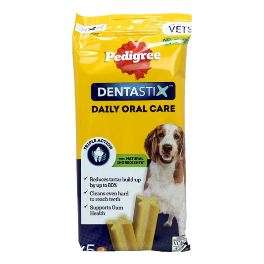 Buy Pedigree Dentastix Daily Dental Chews Med Dog online at Intamarque Wholesale – Trusted FMCG distributor
